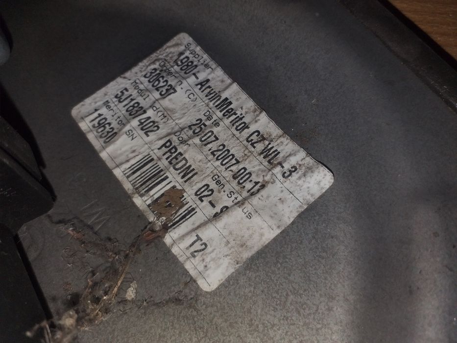 Macara Dreapta Fata Skoda Fabia 2