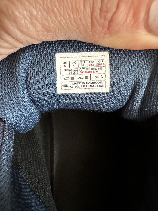 The north face обувки