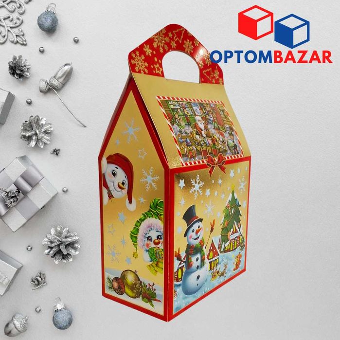Yangi yil sovg'asi uchun karton karobka ajoyib tanlov!