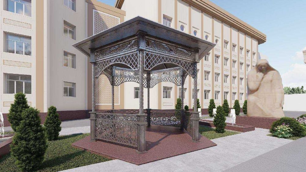 Besedka Naves Беседка Навес металлоконструкция