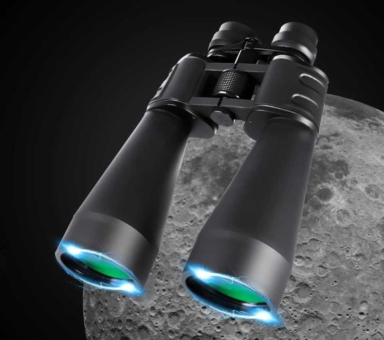 Binoclu profesional cu zoom si reglaj bushnell 10x-380x100