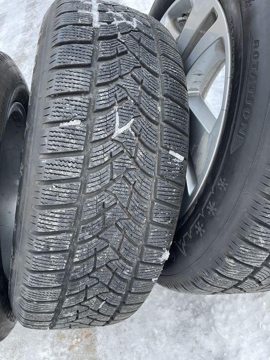 Roti complete Land Rover cu cauciucuri de iarna Dunlop