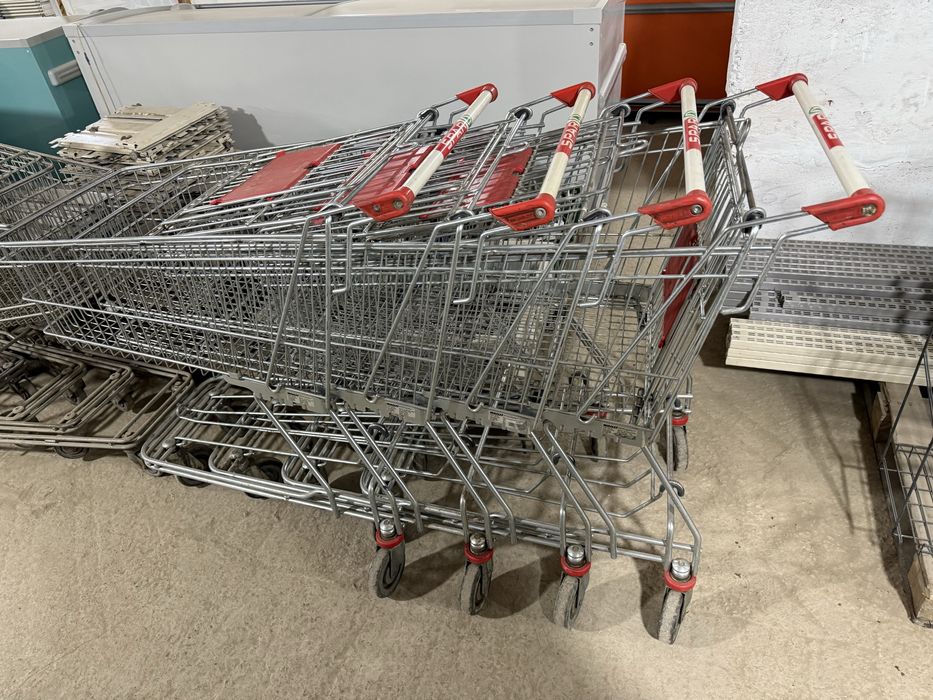 Тележки металлические б/у