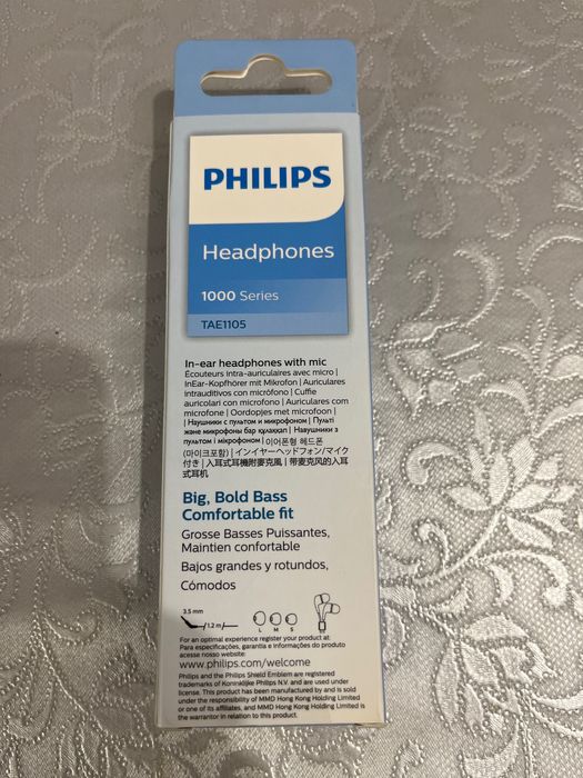 Слушалки Philips TAE1105 1000 Series