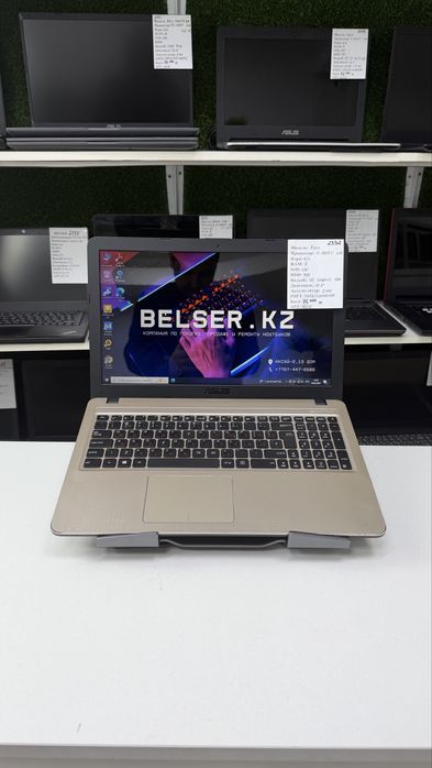 Ноутбук ASUS / i3-5005U / SSD 240GB / HDD 500GB / 4GB RAM / 15.6″