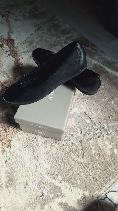 Дамски обувки, балерина 41 размер. Ново! Кожа!