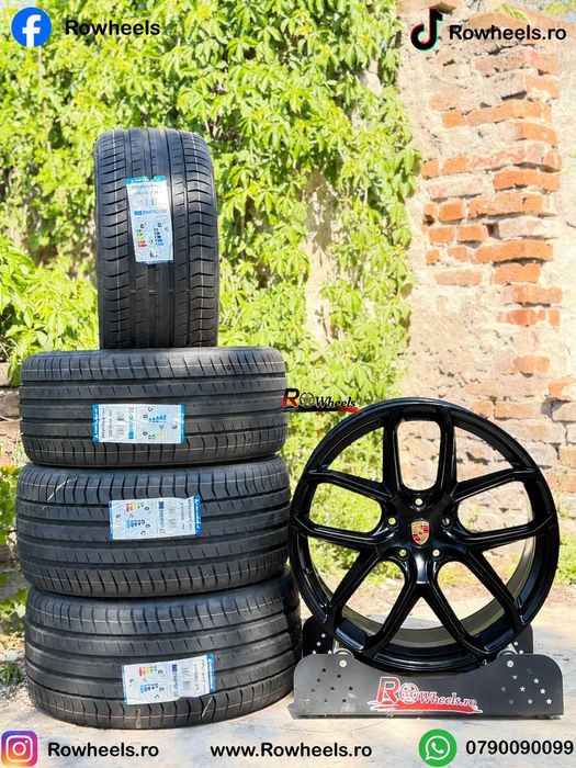 Jante Porsche Macan21 R21 Roti Macan Concave 21 cu anvelope vara/iarna incluse wheels porsche macan R21