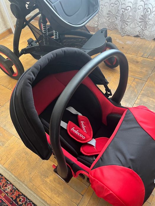 Продам коляску belecoo и автолюльку