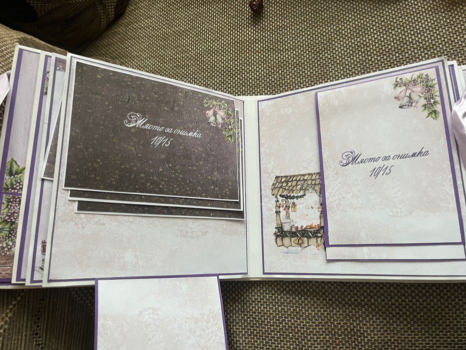 Ръчно Изработен албум за Коледа