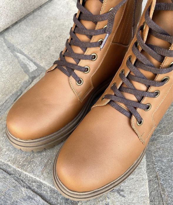 Зимние ботинки натуралка новые