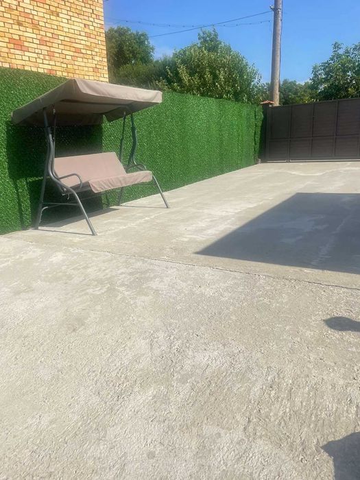 Мрежа с декорация - Green Grass - много високо качество, с UV защита