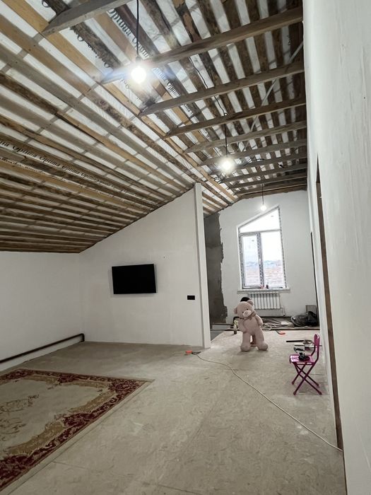 Аксай мансард сатылады жартылай биткен