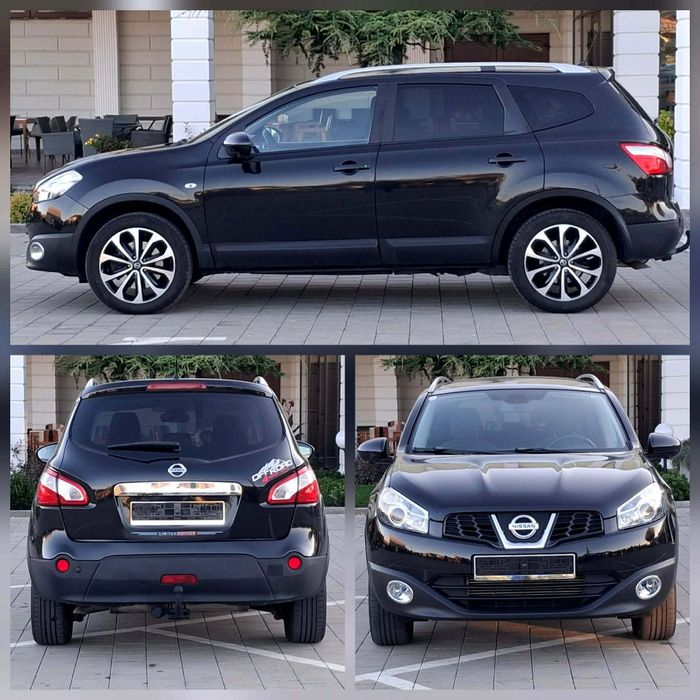 Nissan qashqai 7 locuri  2011  2,0 diesel 150 cp panorama nav camera