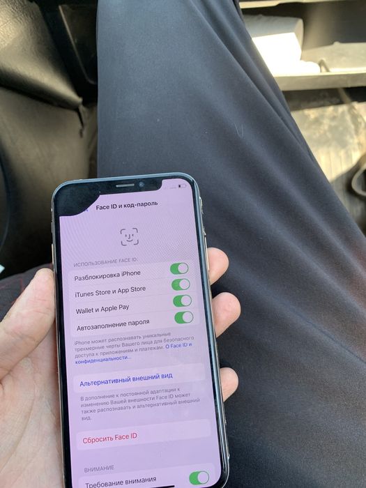 Iphone X 64 gb все работает