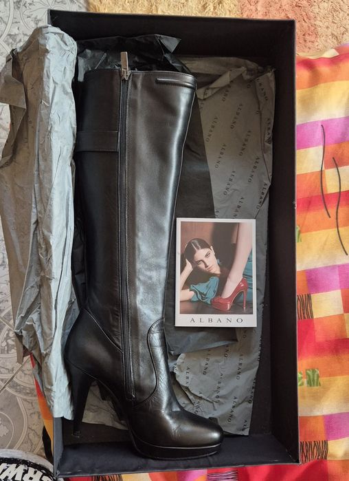 Cizme piele Albano 38