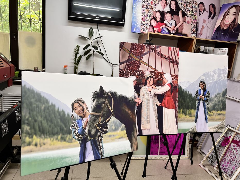 Аренда мольберт печать на холсте