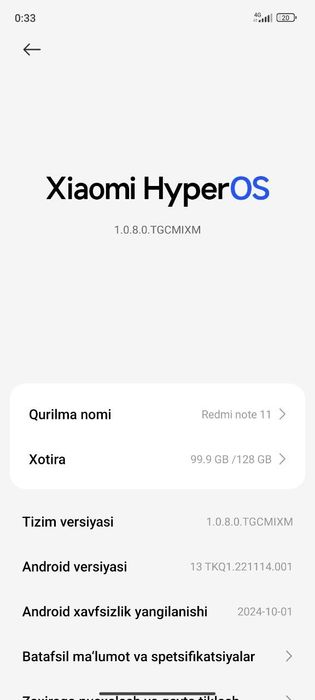 Redmi Note 11 global 6+6/128 gb