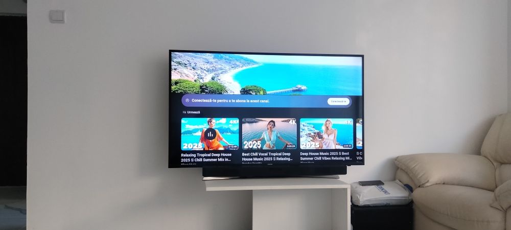 Smart TV Samsung 4K UHD 55KU 6092Dg 140 Hfi internet