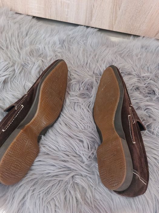 Оригинални мъжки Италиянск обувки 42 мокасини, еспадрили