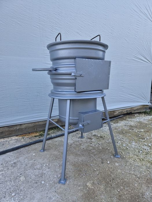 Печь для казана барбекю решётка