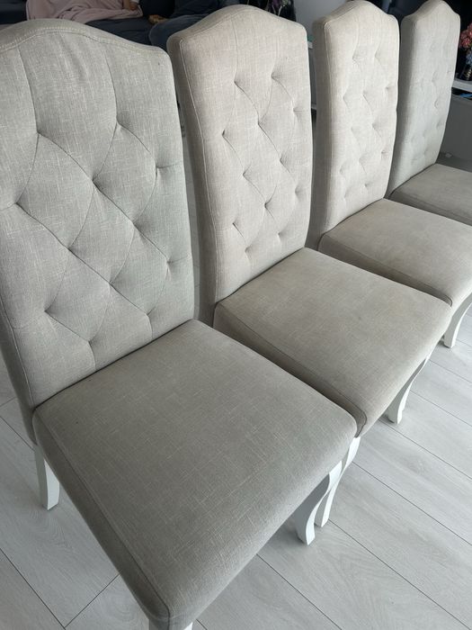 Scaune dining elegante, stil clasic, capitonate (tip Chesterfield)