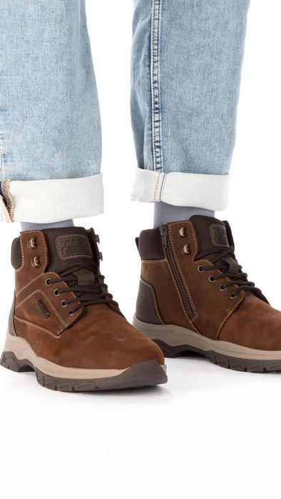 Кожаные ботинки Rieker