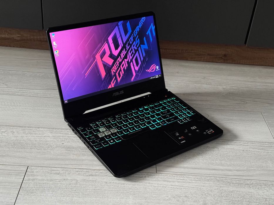 15.6 IPS 120hz /Ryzen 7 /GTX 1650 4GB/SSD /Asus TUF /RGB /MIL-STD-810G