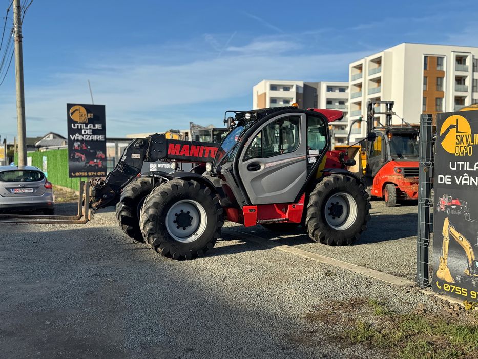 Manitou MLT741 V+ 140 cai an 2018 ore 5000 service total facut