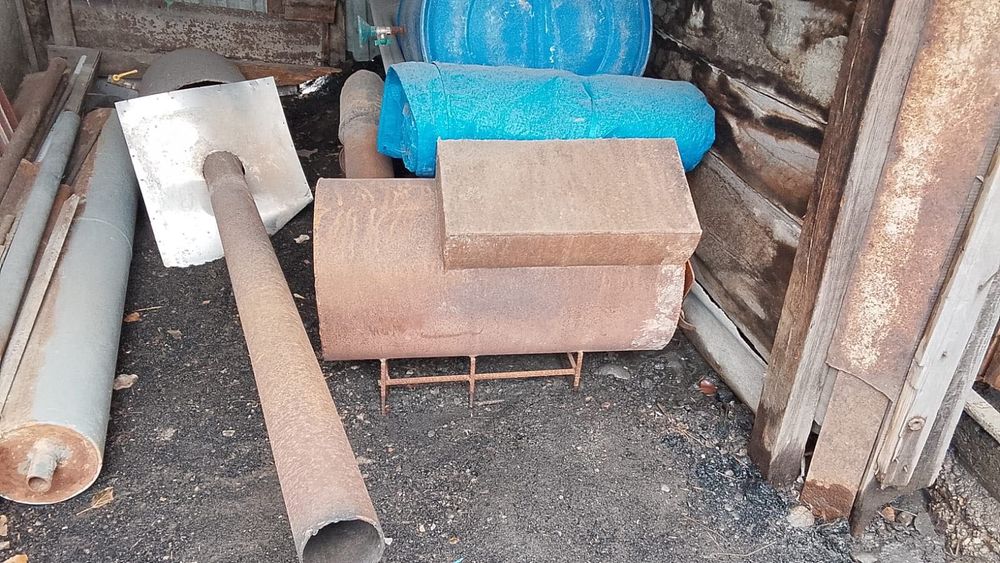 Печка для бани б/у