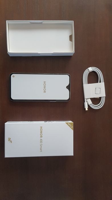 Смартфон Honor 400 Smart, 4GB RAM, 128GB, 5G, Meteor Silver