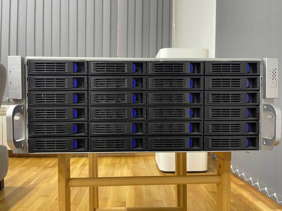 Професионален Enterprise Server – 48 ядра / 512GB ECC / Dual EPYC-7F72