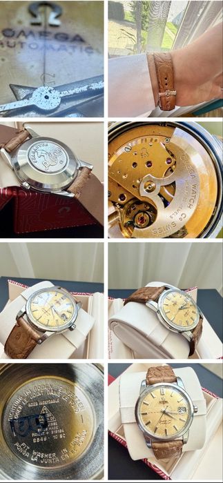 Ceas OMEGA Seamaster Calendar - Model Rar Cadran Tropical Crosshair-Calut Mare– CAL. 503 – Anul 1959