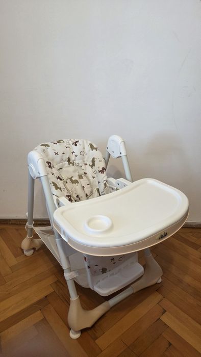 Scaun de masa Juju Eat & Joy, Bej