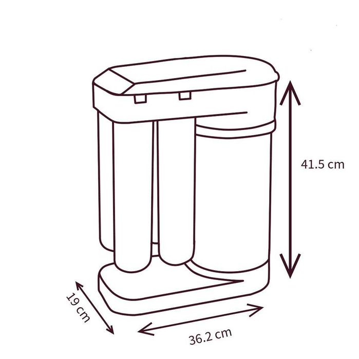 AKV TYTAN-400 - компактный обратный осмос - НОВИНКА