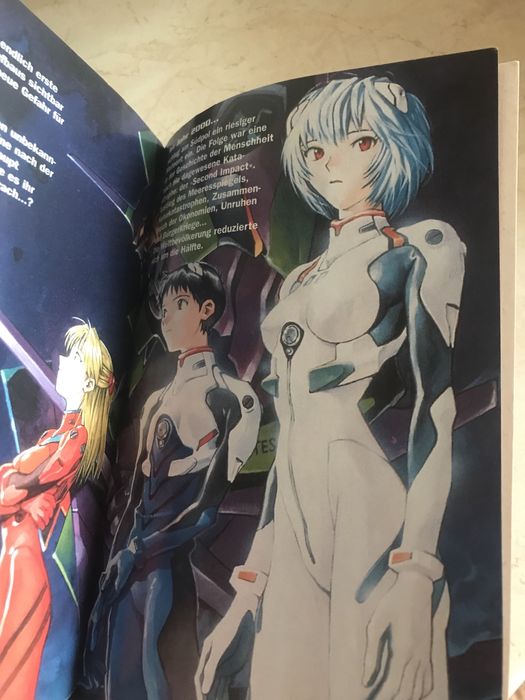 Neon Genesis Evangelion манга на немски език