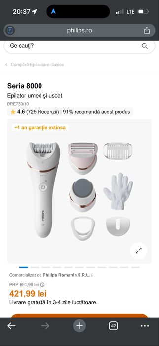 Epilator philips