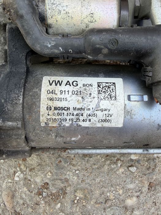 Стартер BOSCH за Audi A4, A5, A6, Q5 2.0 TDI | 04L911021 | 0001174404