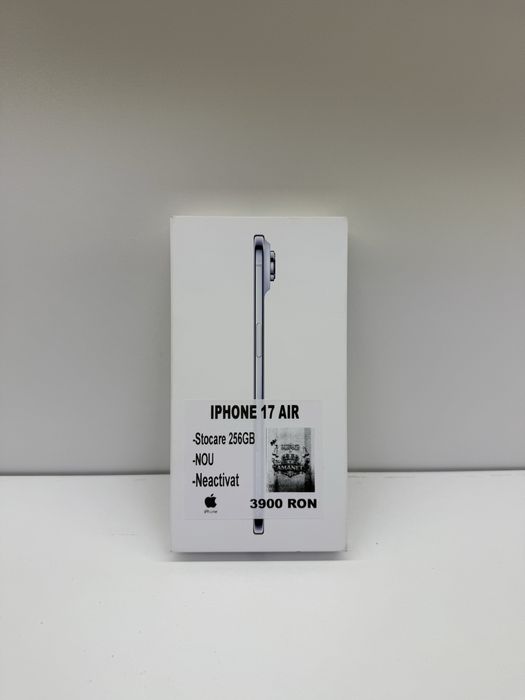iPhone 17 AIR 256 GB nou KingAmanet