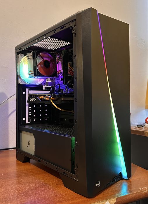 PC Calculator Gaming I7 4790 16GB RAM Placa Video RX 480 8GB  SSD 2TB