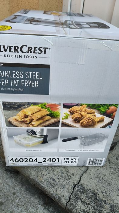 Friteuza Silvercrest otel inoxidabil 2000 w