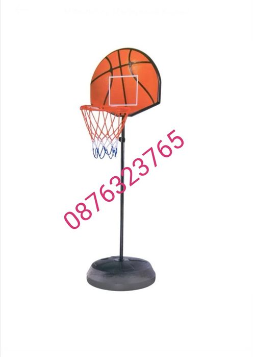 Детски баскетбол баскетболен кош със стойка и топка