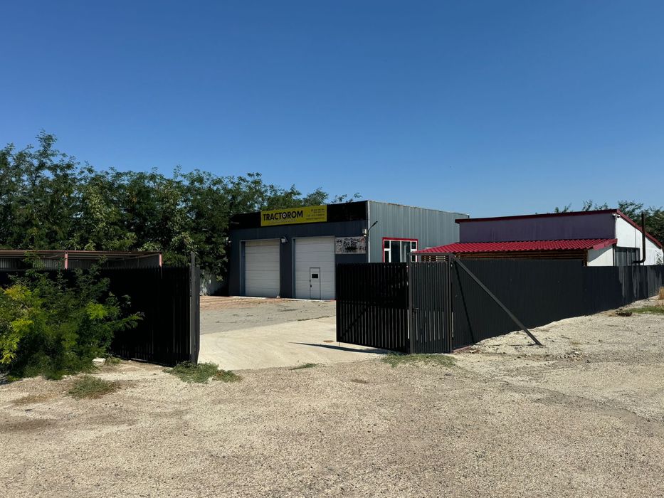 Închiriez hală/spațiu comercial – ideal spălătorie, service, depozit – Tulucești
