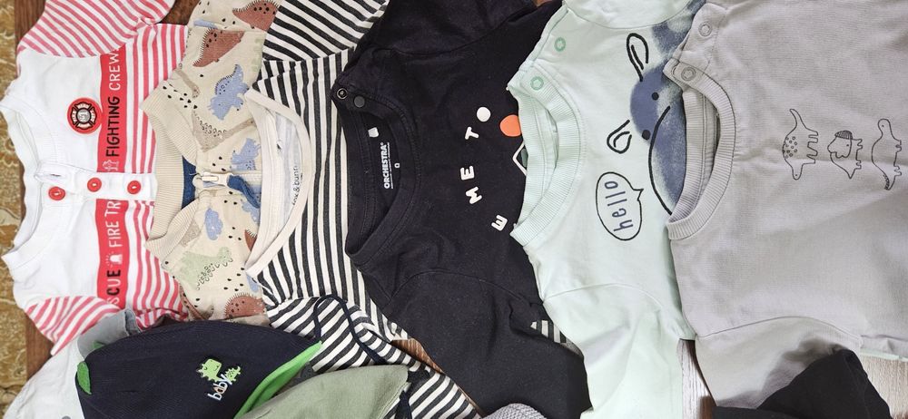 Пакет брендовых вещей для мальчика 3-9 мес