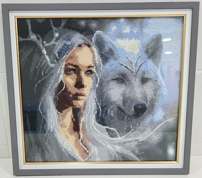 Картина Девушка с Волком