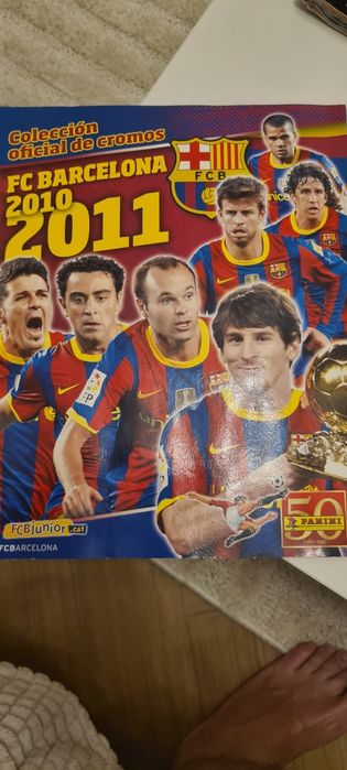 Album Panini Barcelona 2010/2011,lipsa 4 stickere.