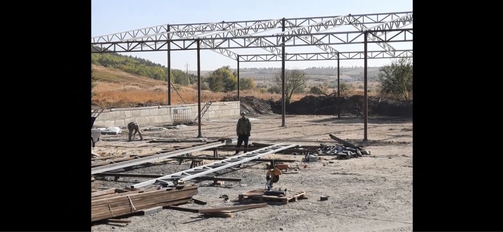 Ангары, гаражи под ключ