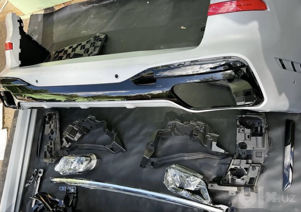 Обвес бампера BMW X7 G07 рестайлинг LCI М пакет
