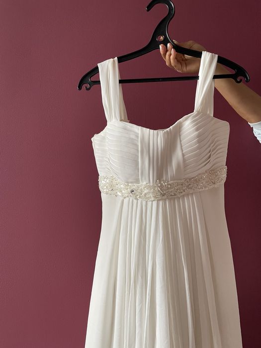 платье белое для узату и праздников