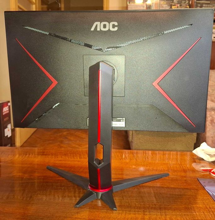 Монитор AOC Q27G2U геймърски плосък