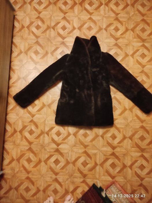 Шуба  мутон (цигейка) детская